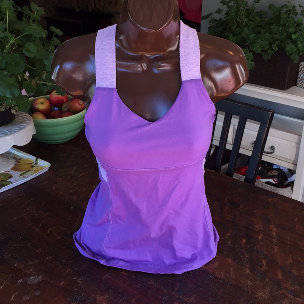 Size 4 purple Lululemon tank